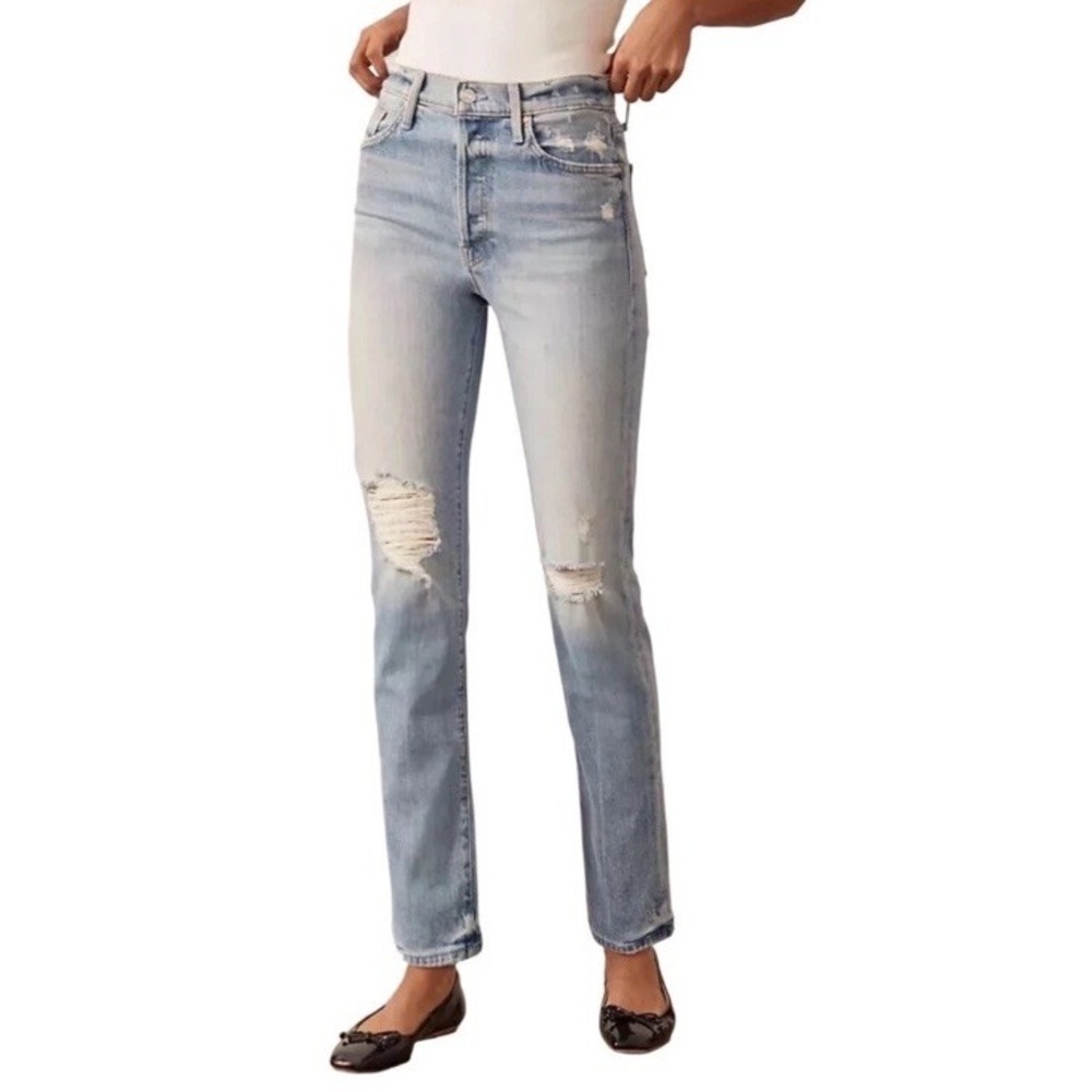 MOTHER Superior Denim Huffy Skimp Rope's End Size 26